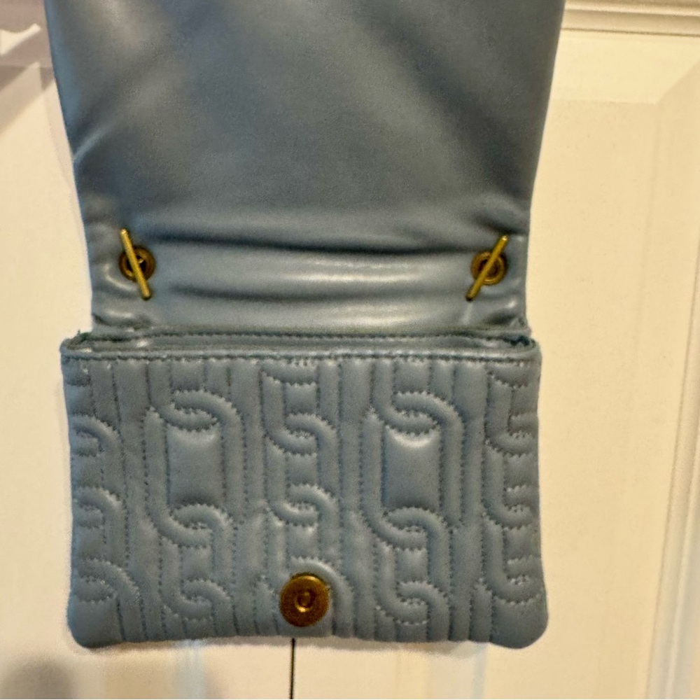 Zara light blue quilted bag - Picture 3 of 7